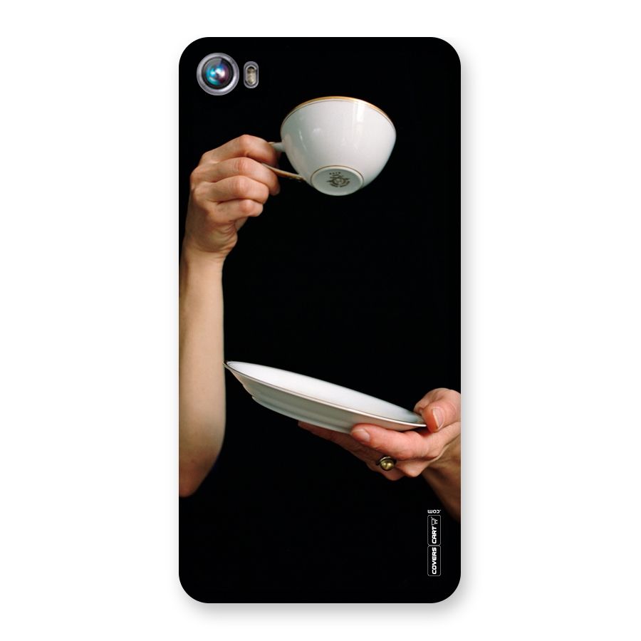 Classic Tea Cup Back Case for Micromax Canvas Fire 4 A107