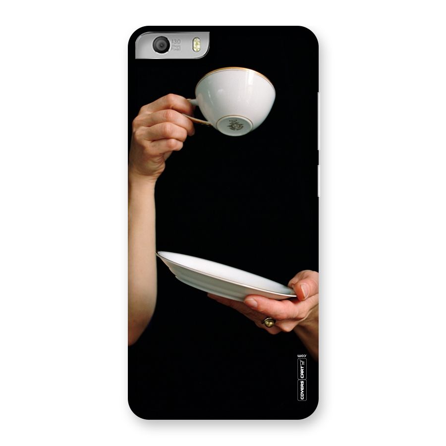 Classic Tea Cup Back Case for Micromax Canvas Knight 2