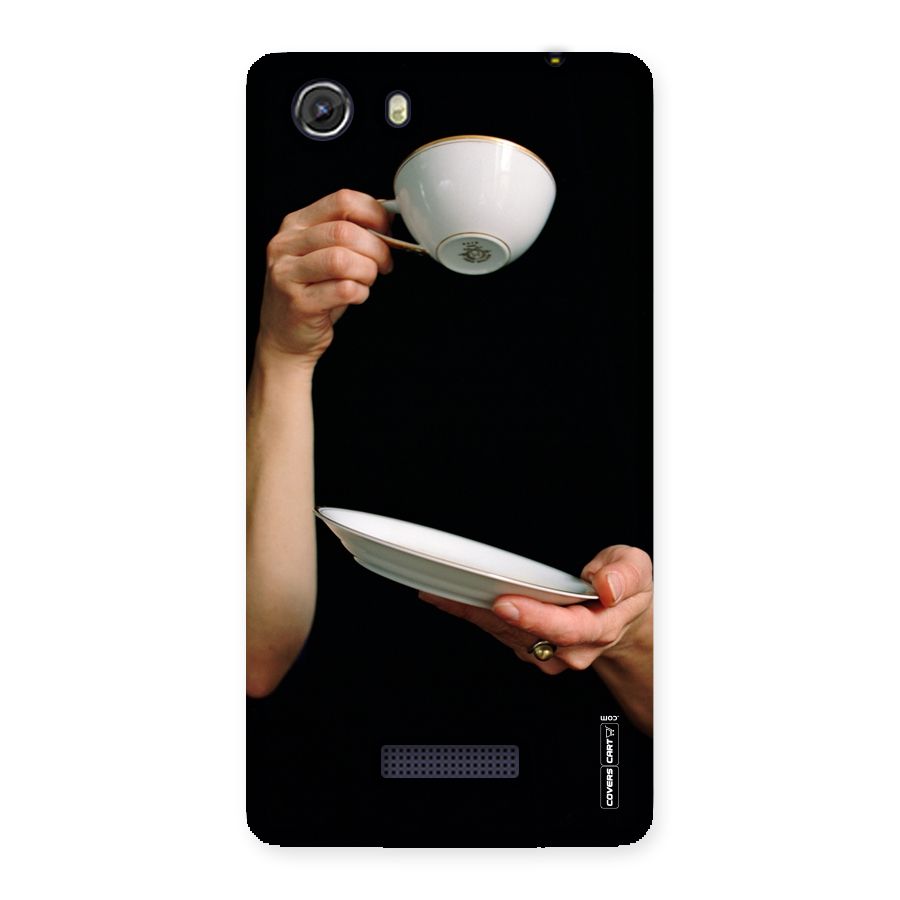 Classic Tea Cup Back Case for Micromax Unite 3