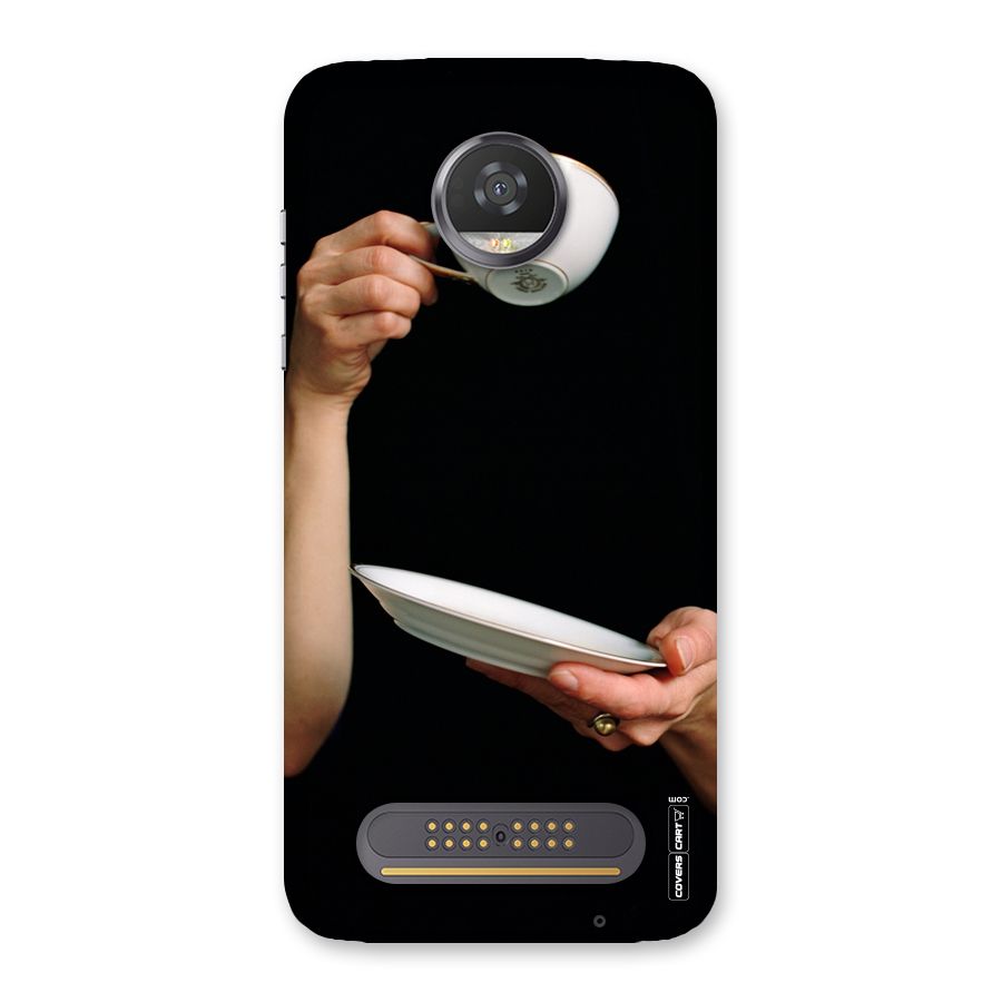 Classic Tea Cup Back Case for Moto Z2 Play
