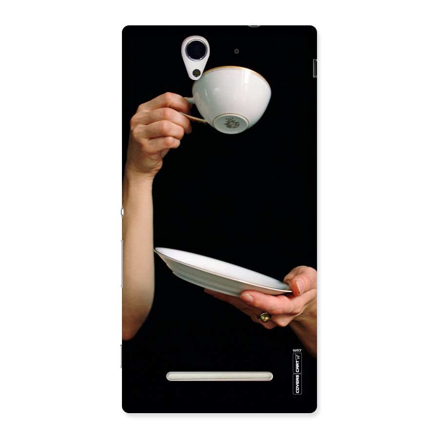 Classic Tea Cup Back Case for Sony Xperia C3