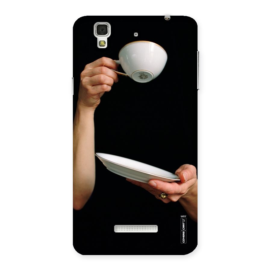 Classic Tea Cup Back Case for YU Yureka Plus