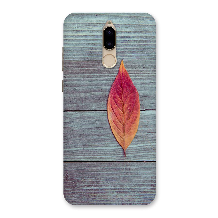 Classic Wood Leaf Back Case for Honor 9i