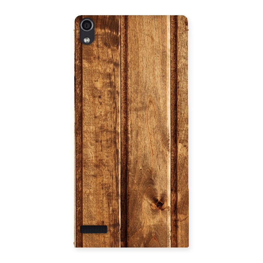 Classic Wood Print Back Case for Ascend P6