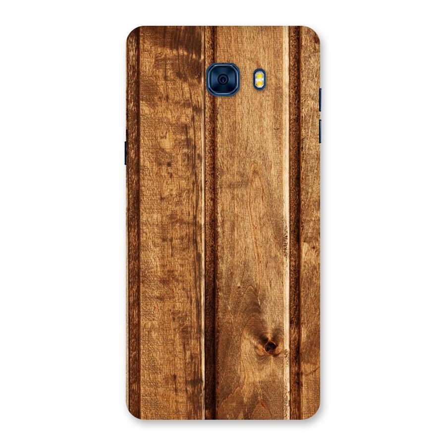 Classic Wood Print Back Case for Galaxy C7 Pro