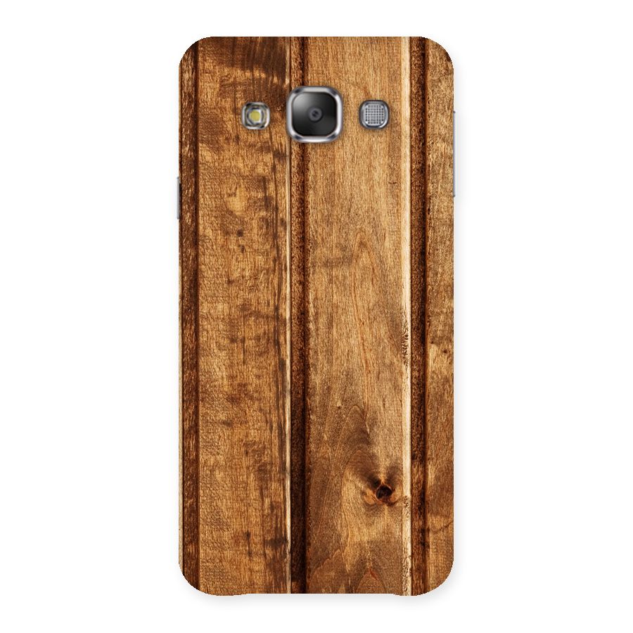 Classic Wood Print Back Case for Galaxy E7