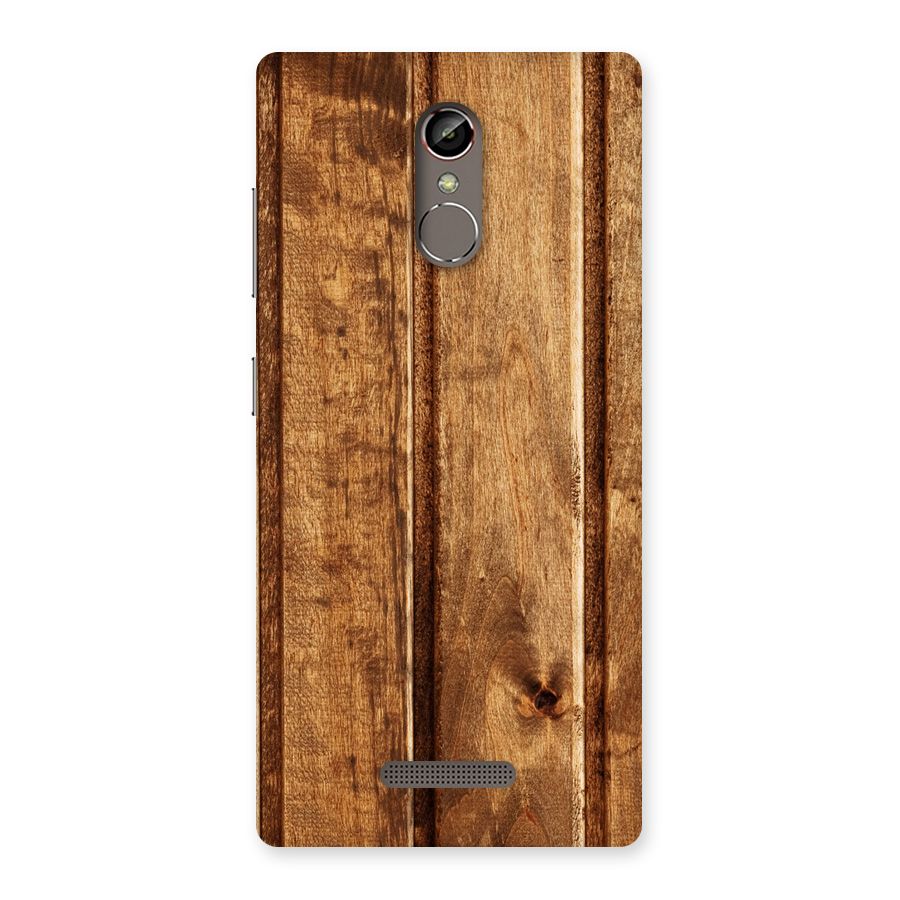 Classic Wood Print Back Case for Gionee S6s