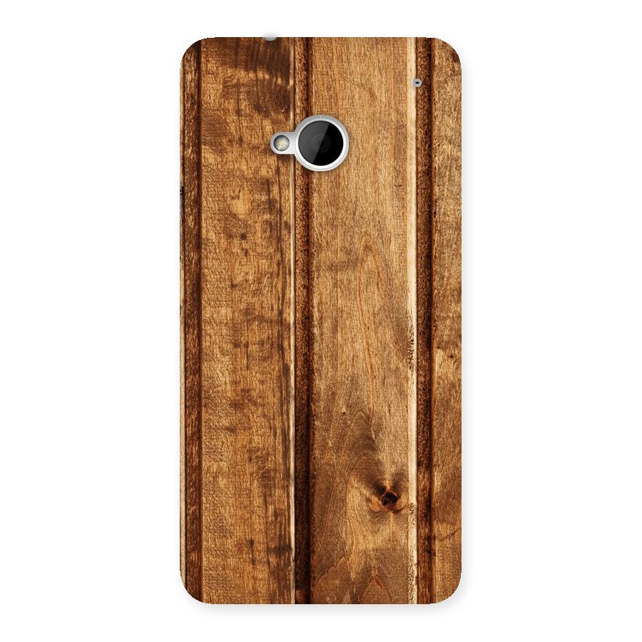 Classic Wood Print Back Case for HTC One M7