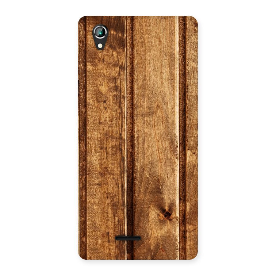 Classic Wood Print Back Case for Lava Iris 800