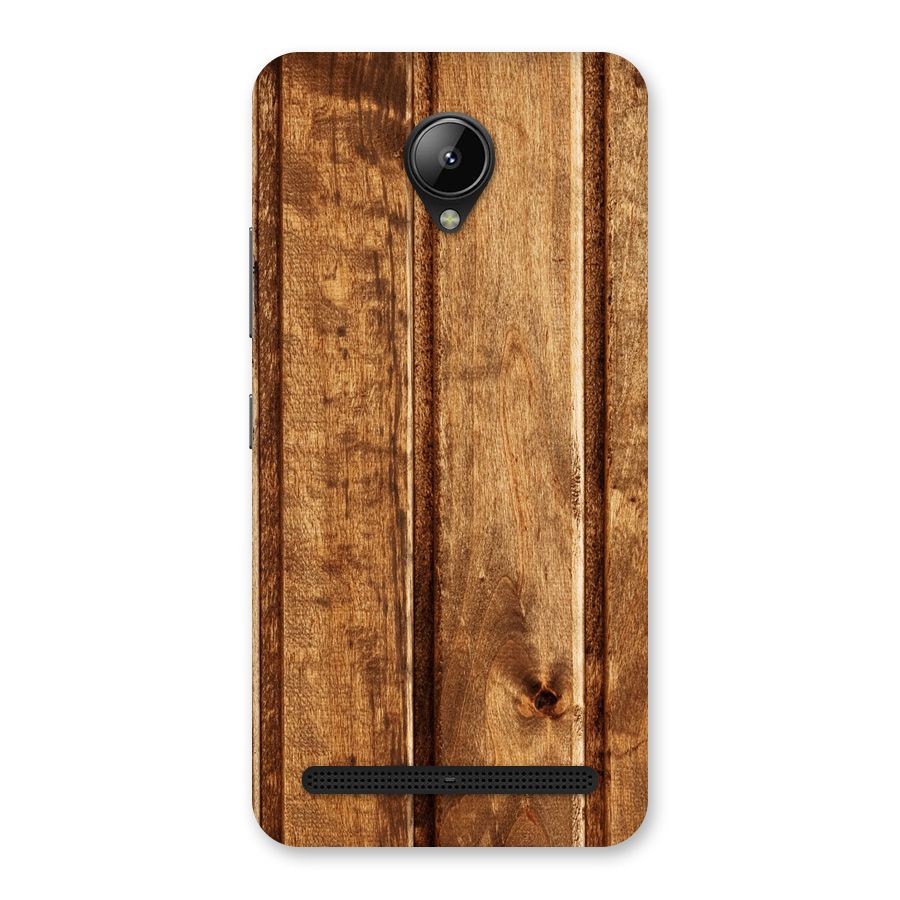 Classic Wood Print Back Case for Lenovo C2