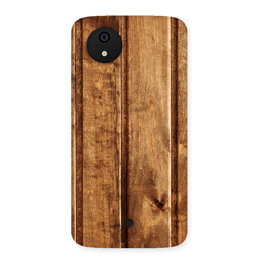 Classic Wood Print Back Case for Micromax Canvas A1