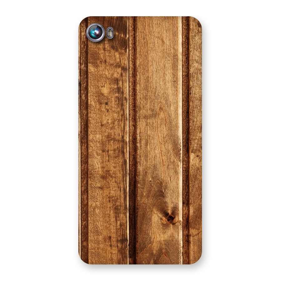 Classic Wood Print Back Case for Micromax Canvas Fire 4 A107