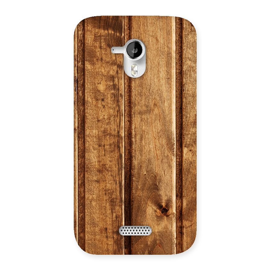 Classic Wood Print Back Case for Micromax Canvas HD A116