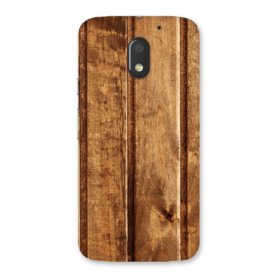 Classic Wood Print Back Case for Moto E3 Power