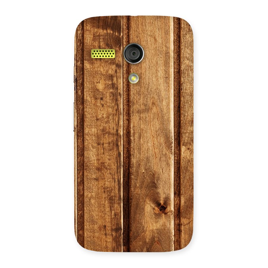 Classic Wood Print Back Case for Moto G