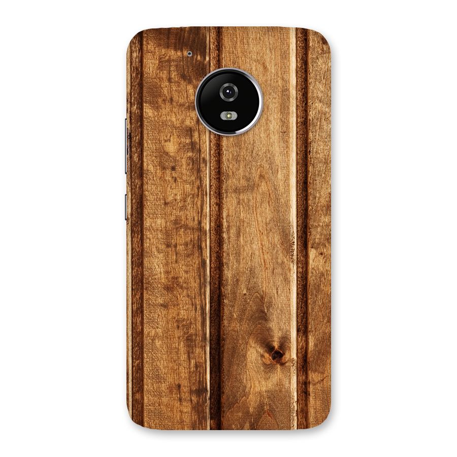 Classic Wood Print Back Case for Moto G5