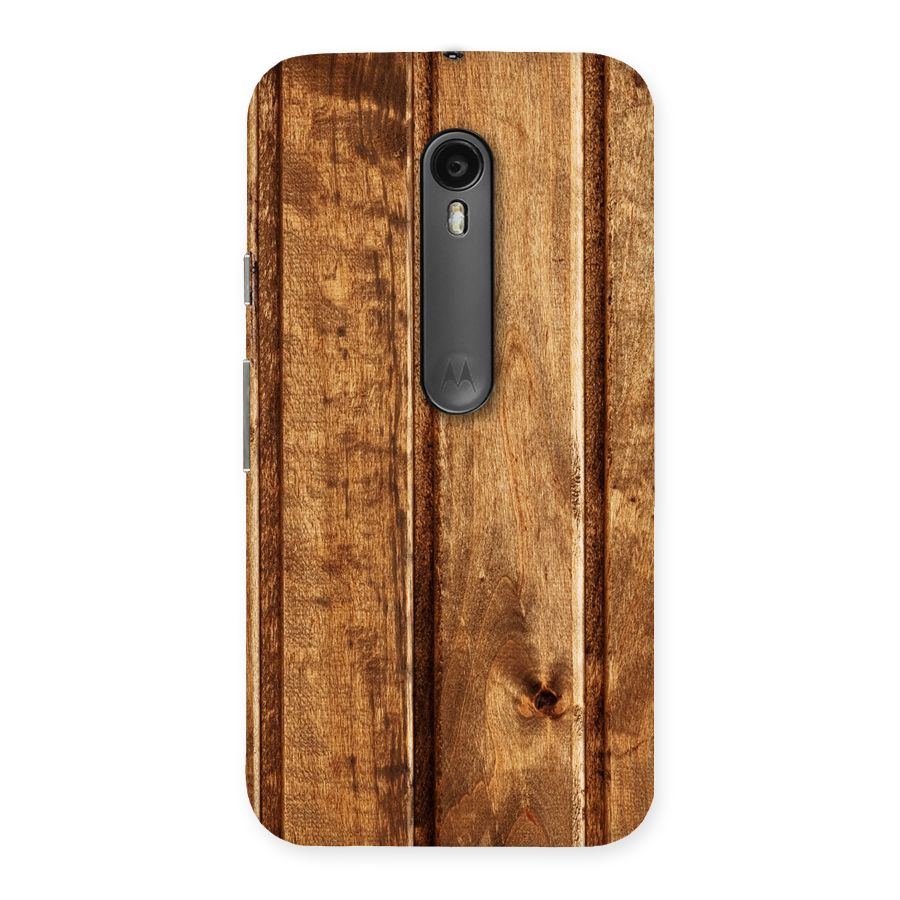 Classic Wood Print Back Case for Moto G Turbo