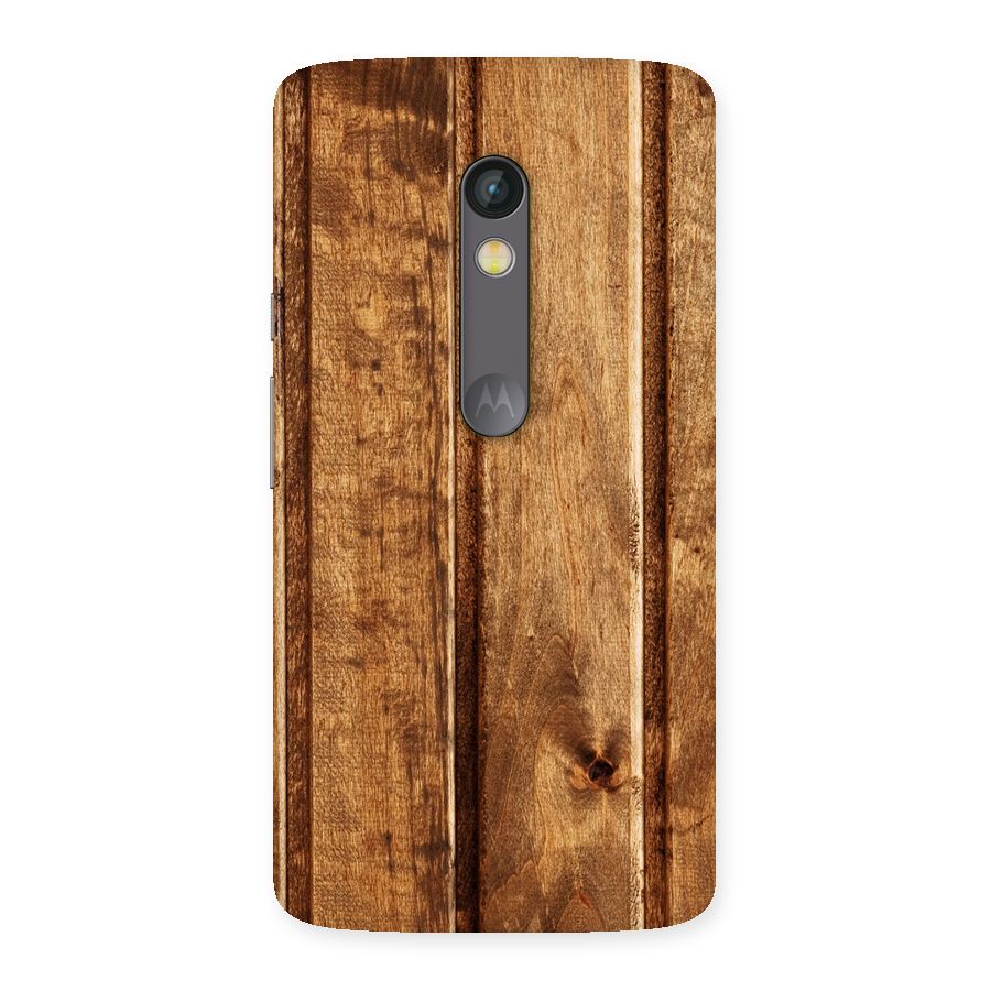 Classic Wood Print Back Case for Moto X Play