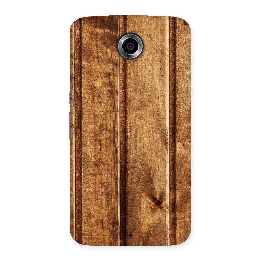 Classic Wood Print Back Case for Nexsus 6