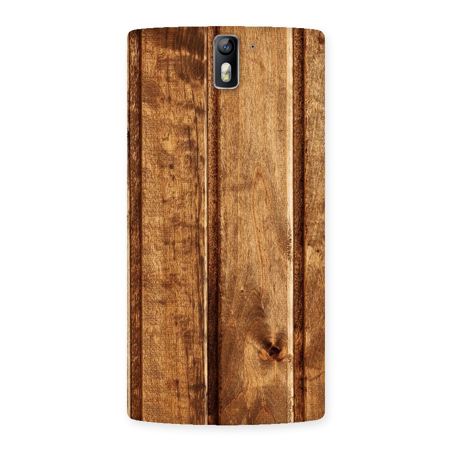 Classic Wood Print Back Case for One Plus One