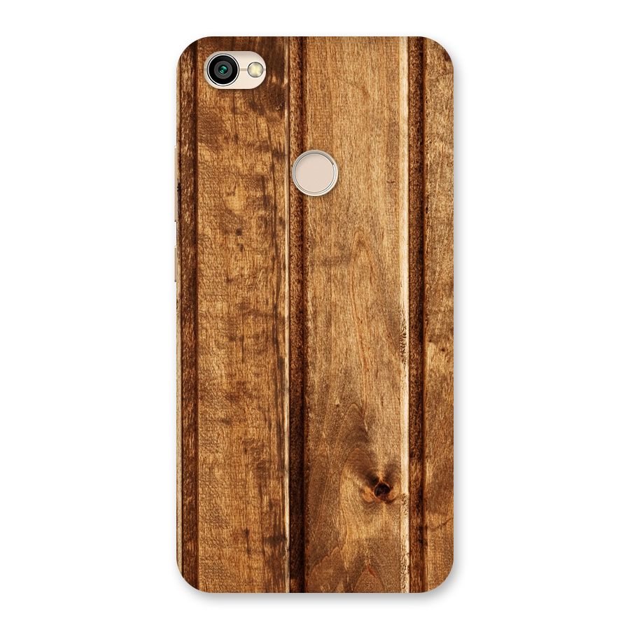 Classic Wood Print Back Case for Redmi Y1 2017