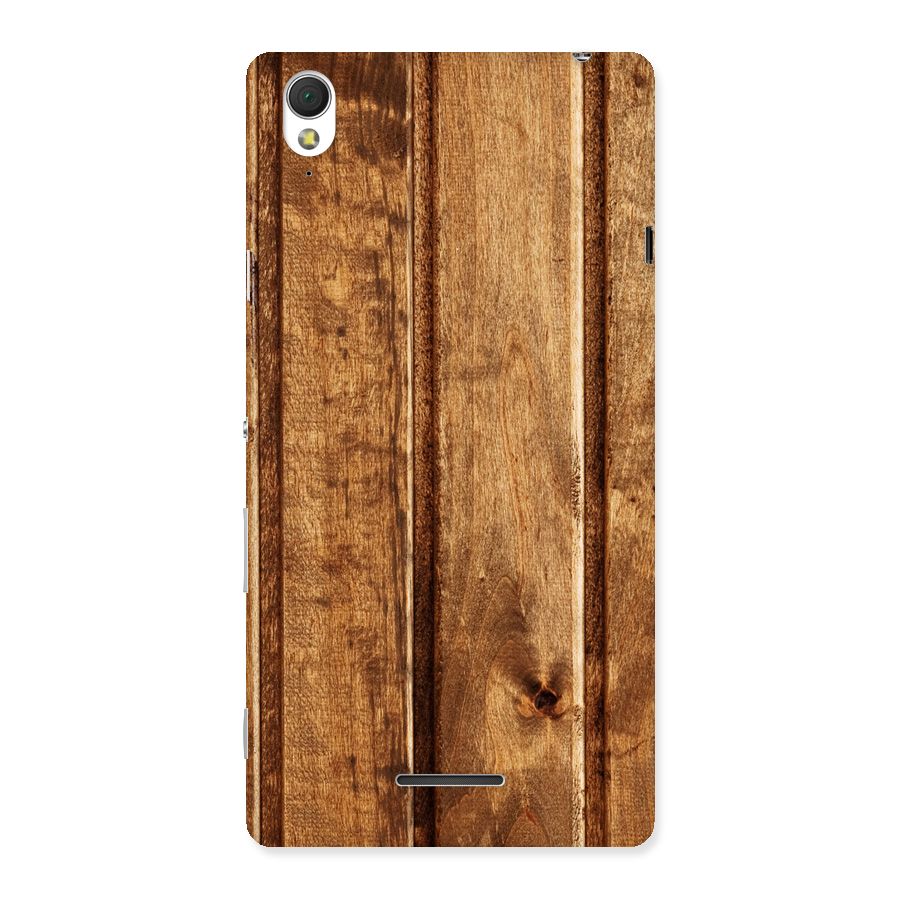 Classic Wood Print Back Case for Sony Xperia T3