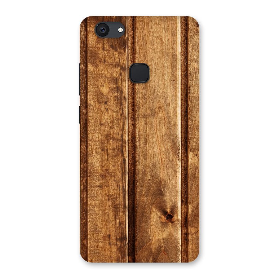 Classic Wood Print Back Case for Vivo V7 Plus