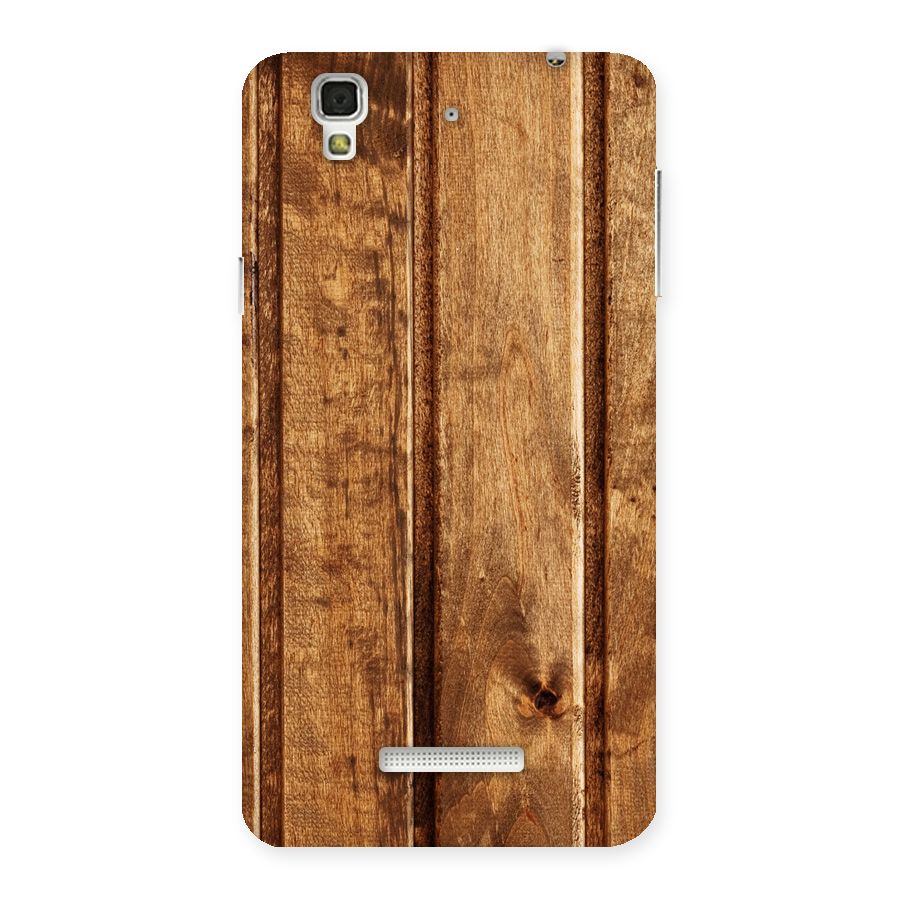 Classic Wood Print Back Case for YU Yureka Plus