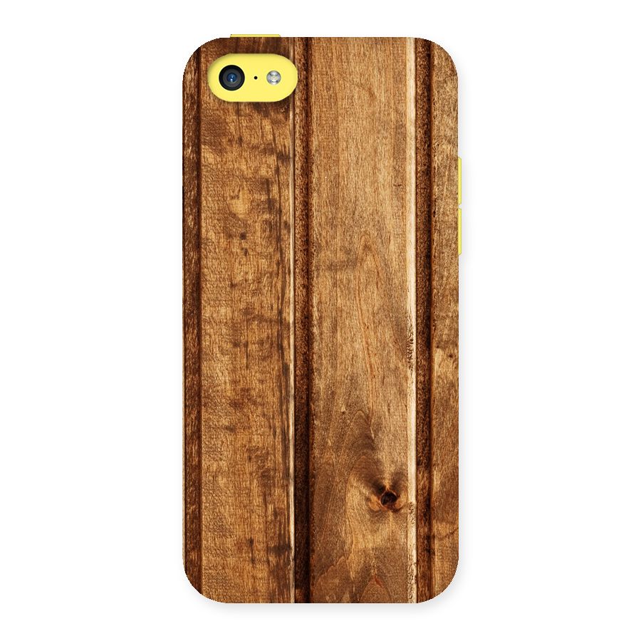 Classic Wood Print Back Case for iPhone 5C