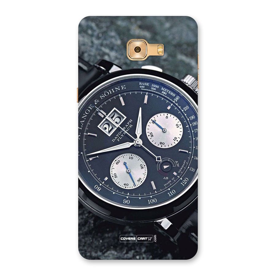Classic Wrist Watch Back Case for Galaxy C9 Pro