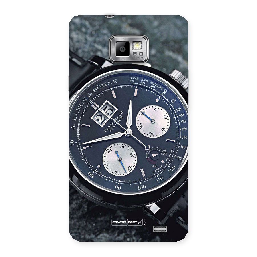 Classic Wrist Watch Back Case for Galaxy S2