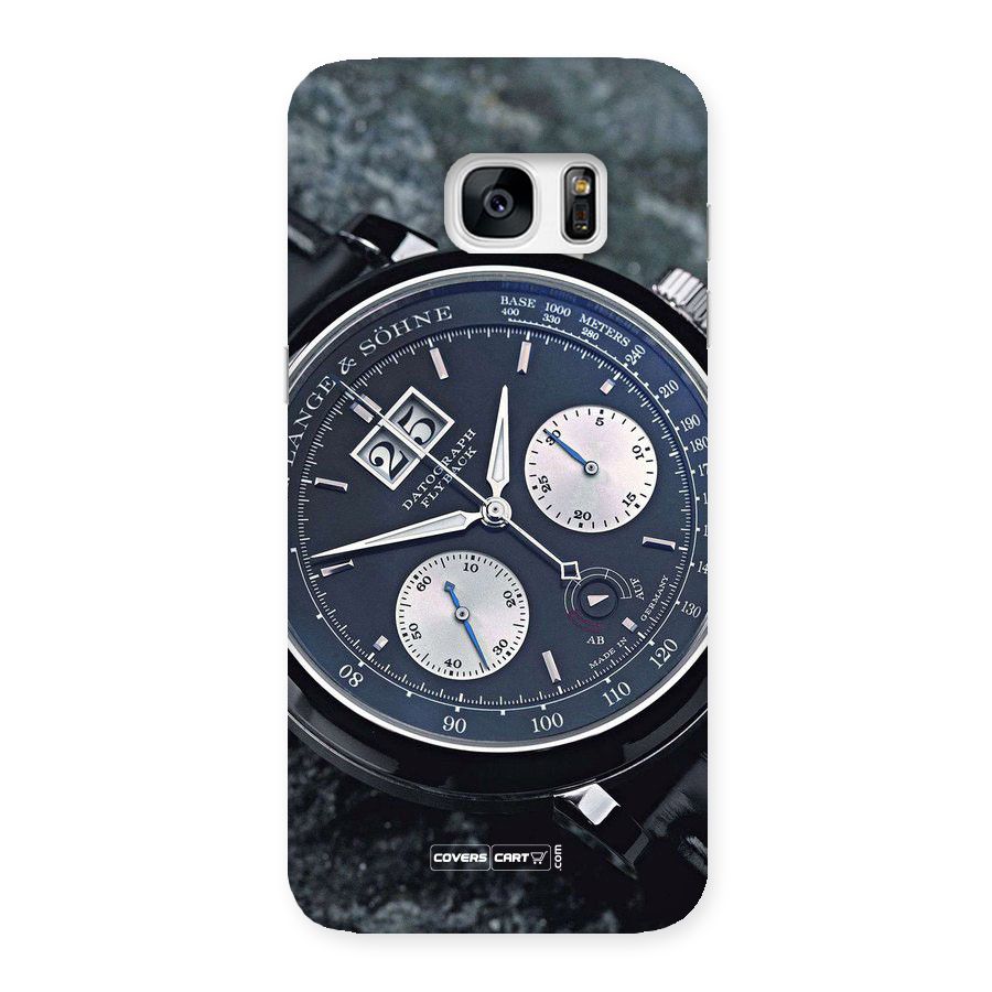 Classic Wrist Watch Back Case for Galaxy S7 Edge