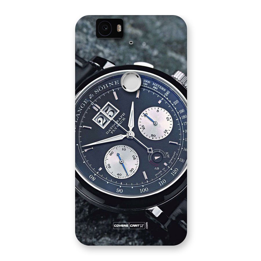 Classic Wrist Watch Back Case for Google Nexus-6P