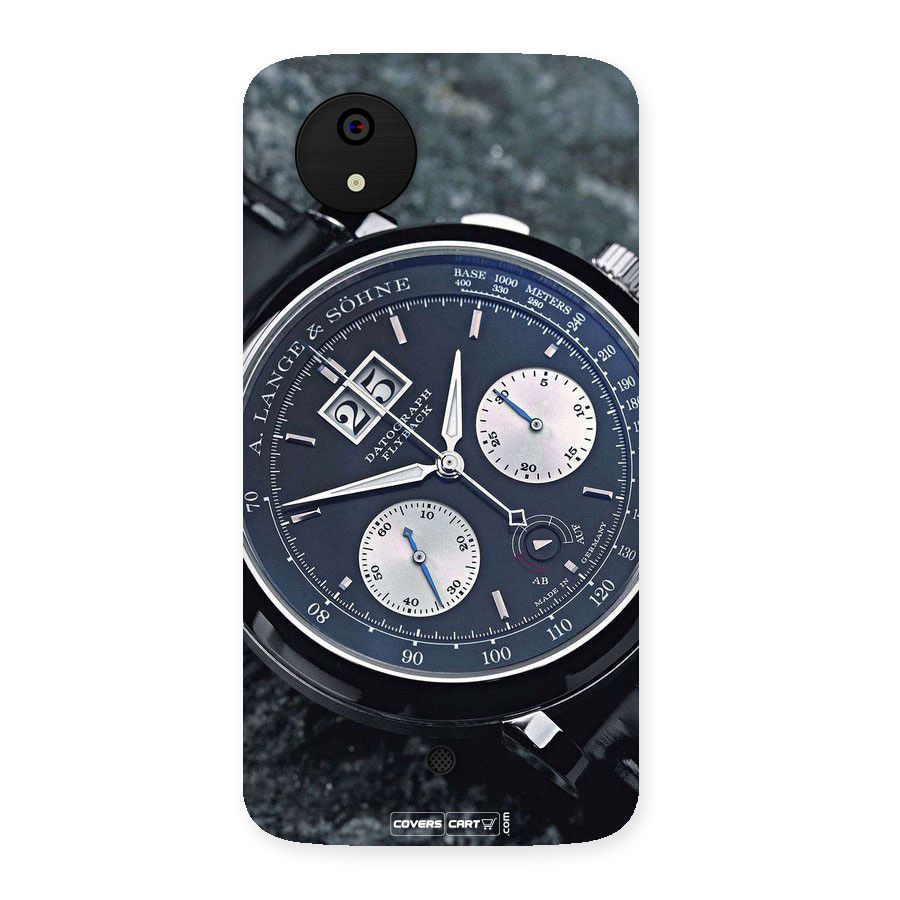 Classic Wrist Watch Back Case for Micromax Canvas A1