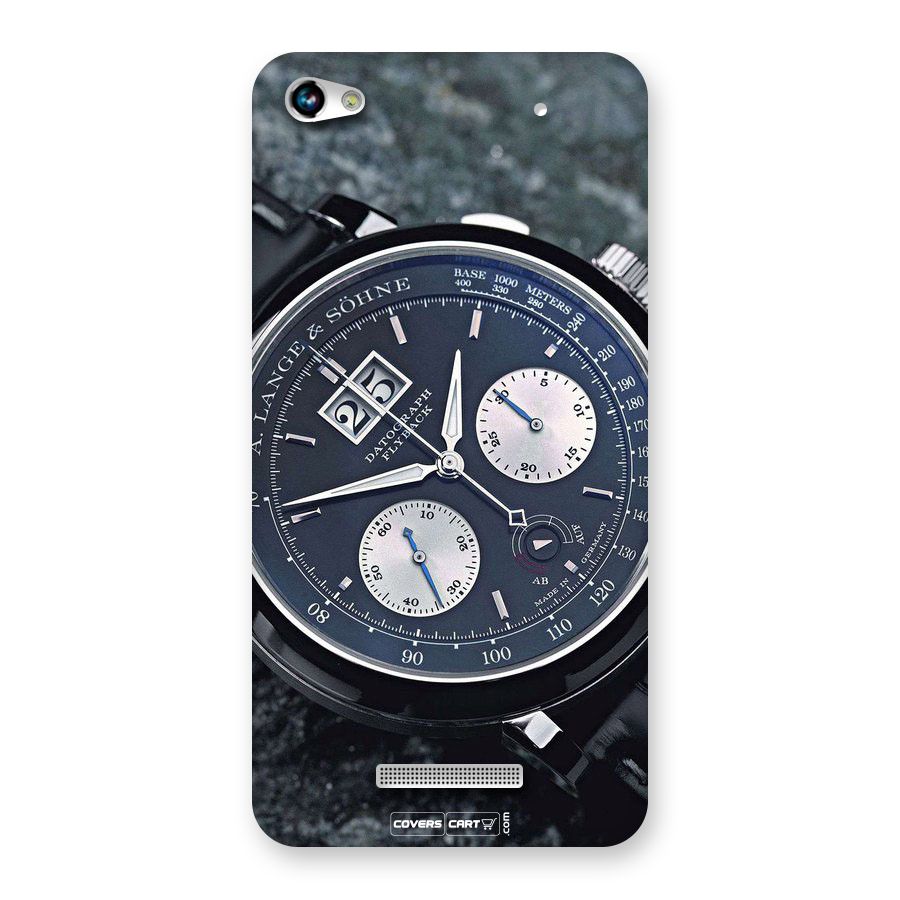 Classic Wrist Watch Back Case for Micromax Hue 2