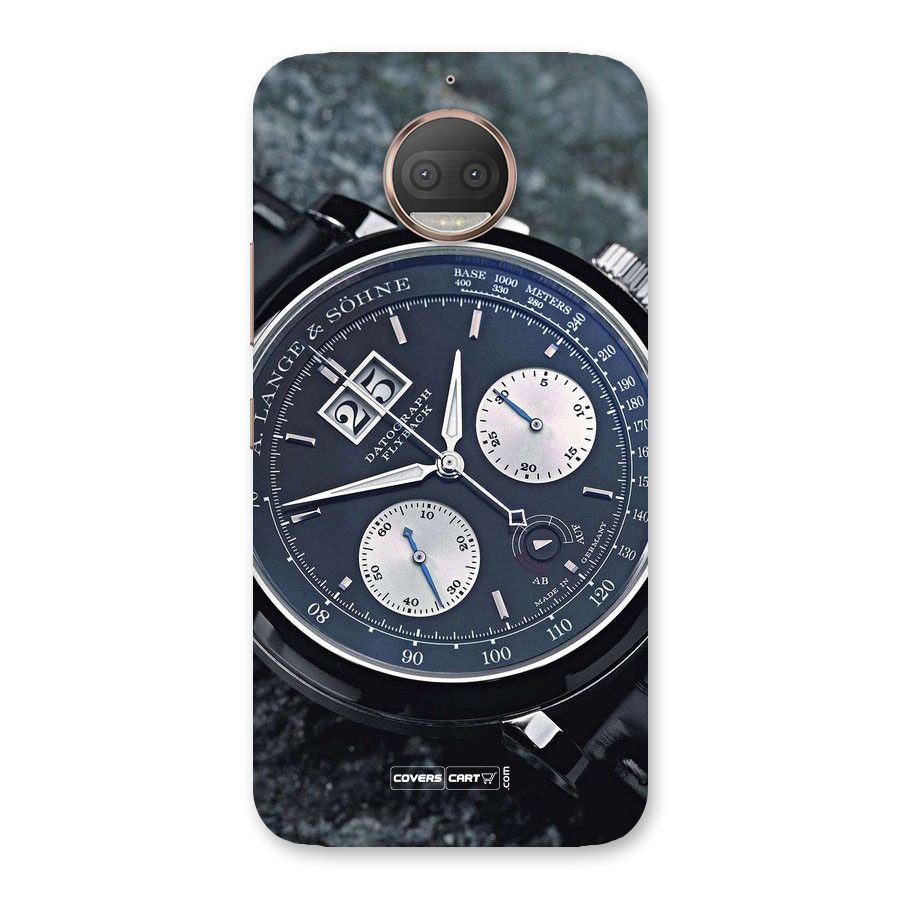 Classic Wrist Watch Back Case for Moto G5s Plus