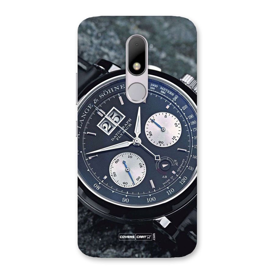 Classic Wrist Watch Back Case for Moto M