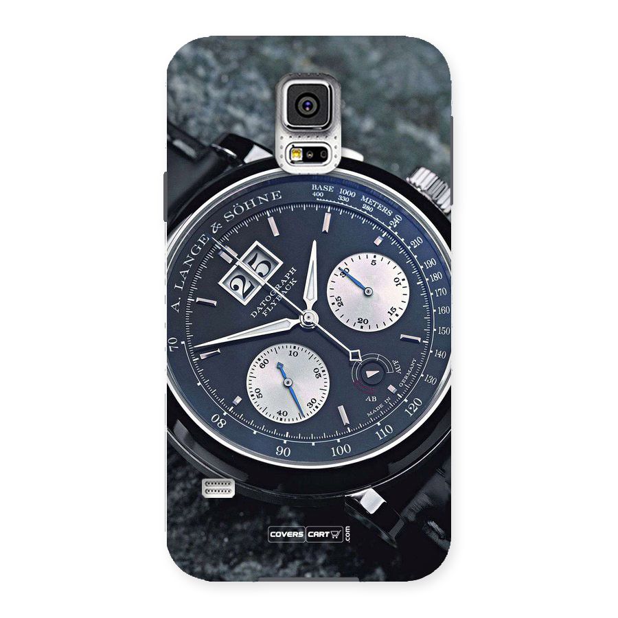Classic Wrist Watch Back Case for Samsung Galaxy S5