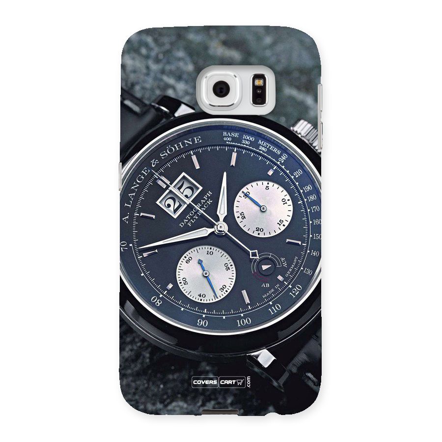 Classic Wrist Watch Back Case for Samsung Galaxy S6