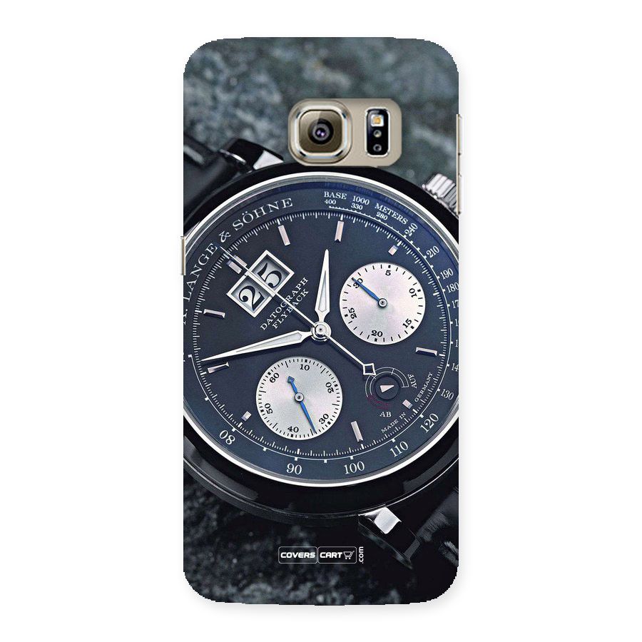 Classic Wrist Watch Back Case for Samsung Galaxy S6 Edge