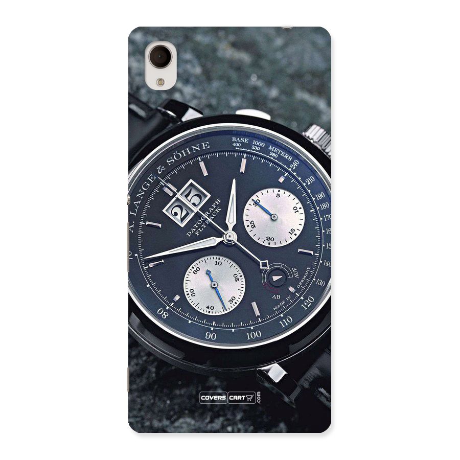 Classic Wrist Watch Back Case for Sony Xperia M4