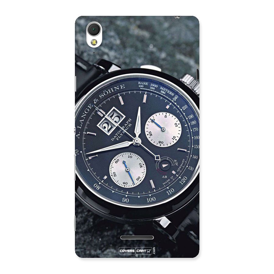 Classic Wrist Watch Back Case for Sony Xperia T3