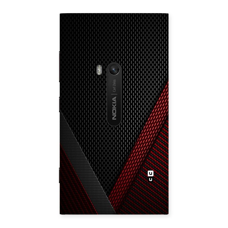 Classy Black Red Design Back Case for Lumia 920