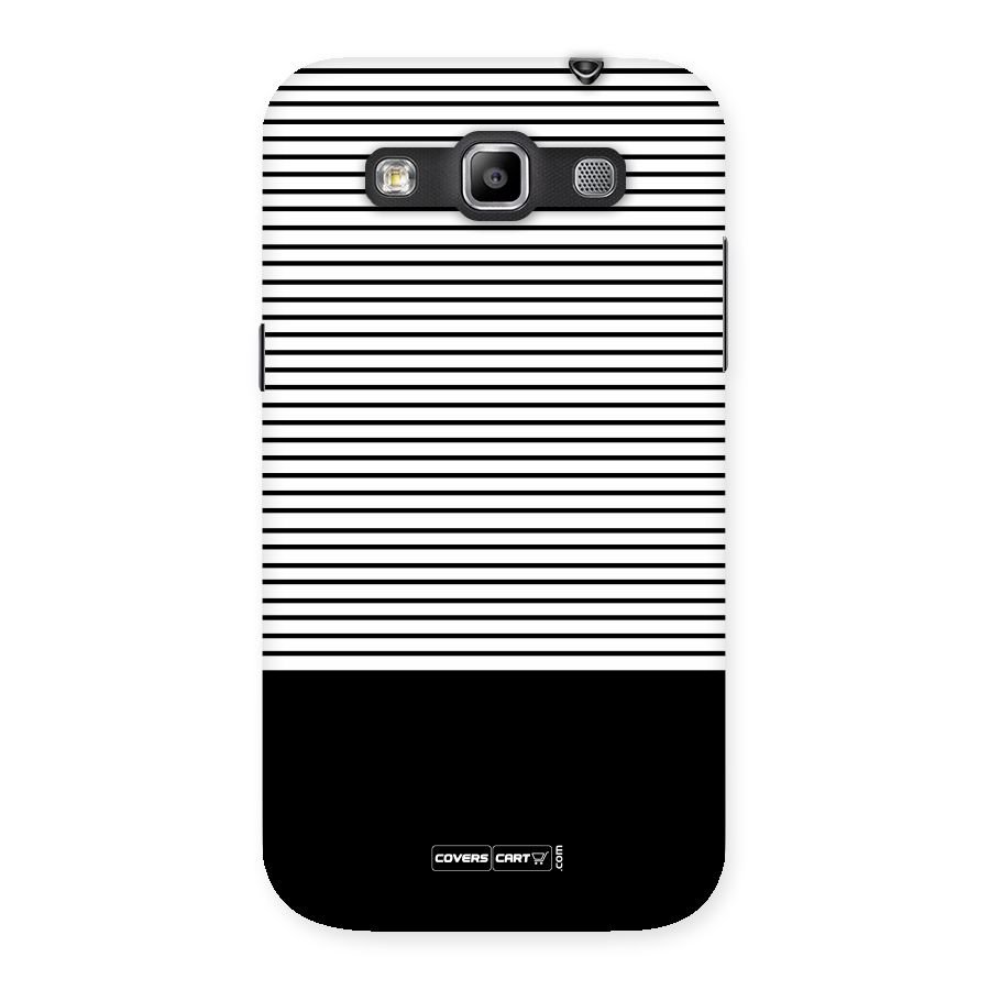 Classy Black Stripes Back Case for Galaxy Grand Quattro