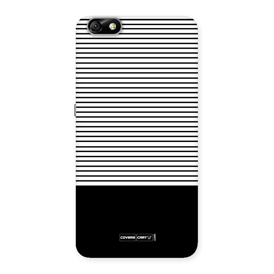 Classy Black Stripes Back Case for Honor 4X
