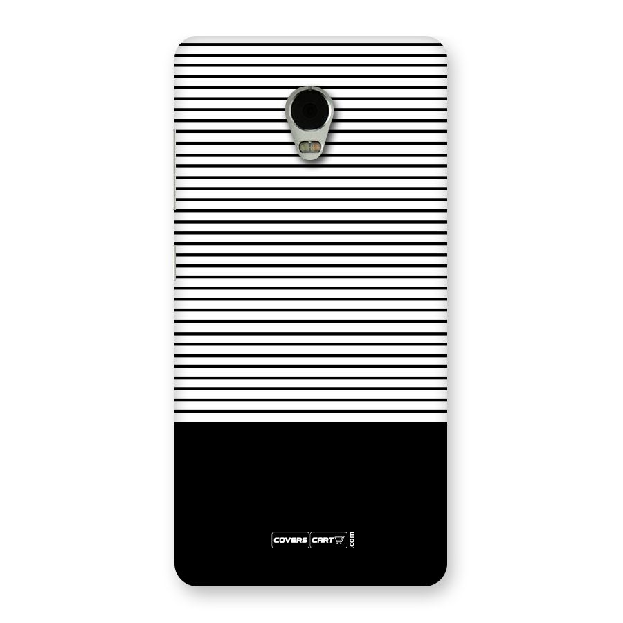 Classy Black Stripes Back Case for Lenovo Vibe P1