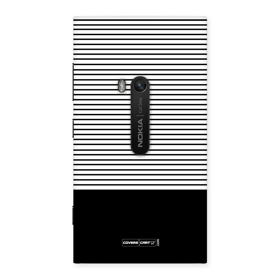 Classy Black Stripes Back Case for Lumia 920