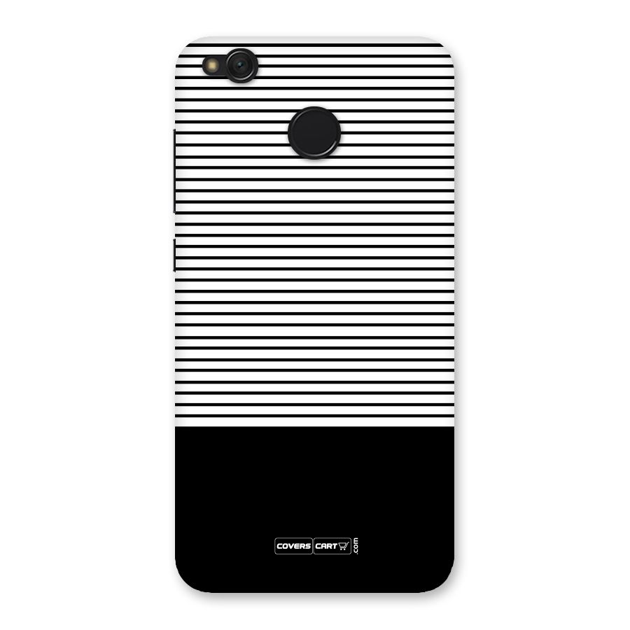 Classy Black Stripes Back Case for Redmi 4