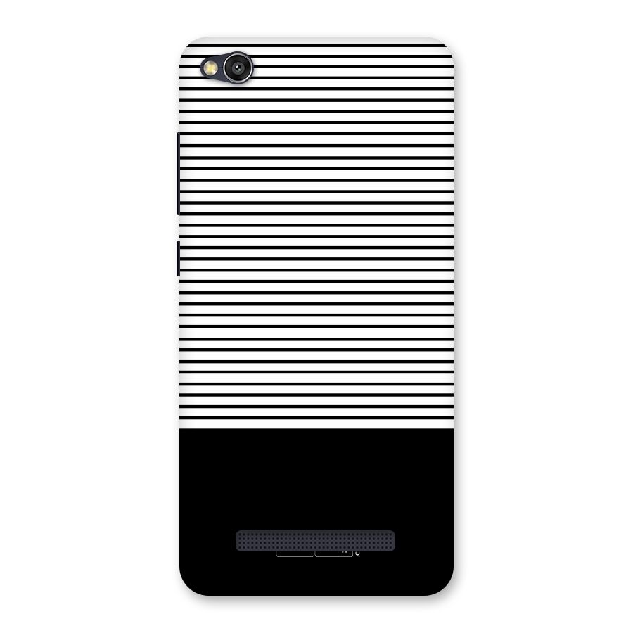 Classy Black Stripes Back Case for Redmi 4A