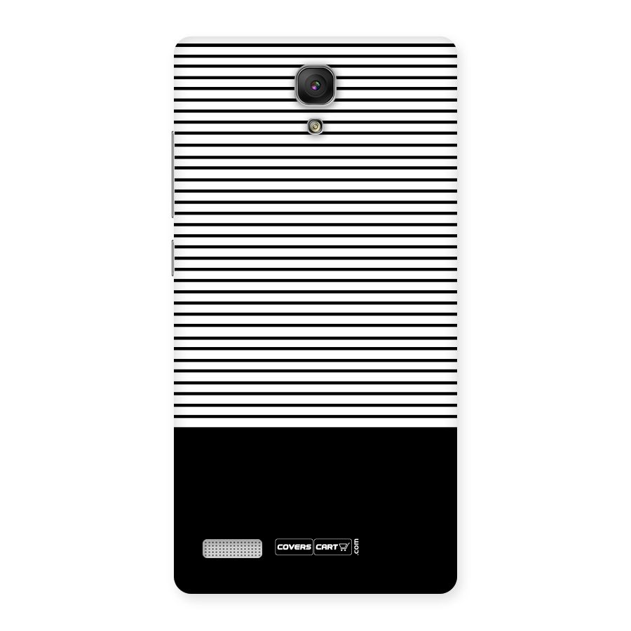Classy Black Stripes Back Case for Redmi Note